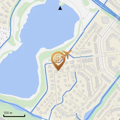 Karte Elly-Heuss-Knapp-Ring 121-127, 21035 Hamburg