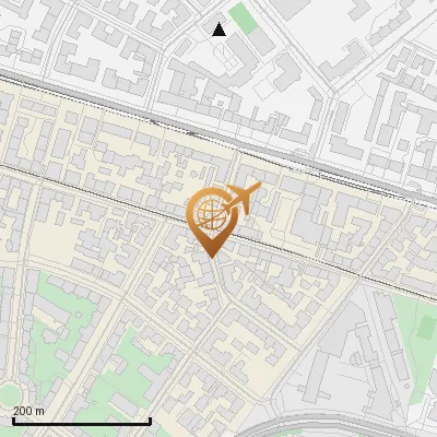 Karte Elvirastraße 9-12, 80636 München