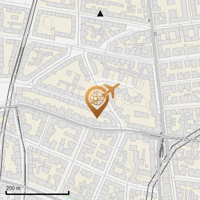 Karte Emanuelstraße 1-7, 80796 München