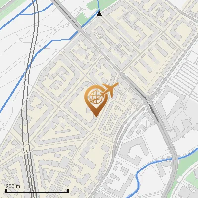 Karte Entenbachstraße 5-14, 81541 München