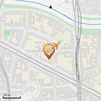 Karte Eosanderstraße 33, 10587 Berlin