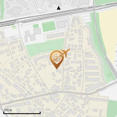 Karte Erdinger Straße 7-13, 81829 München