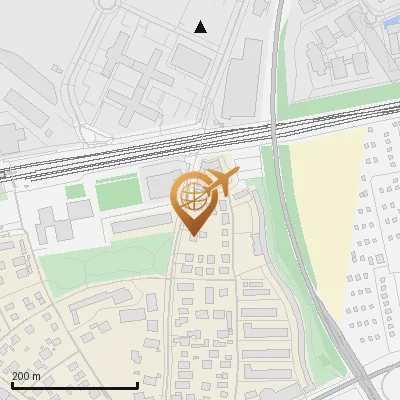 Karte Erdinger Straße 30-32, 81829 München