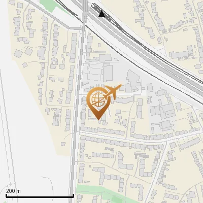 Karte Erlenhofstraße 2-8, 50735 Köln