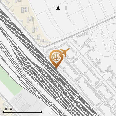 Karte Etzelstraße 190-208, 50739 Köln