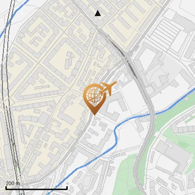 Karte Falkenstraße 9-15, 81541 München