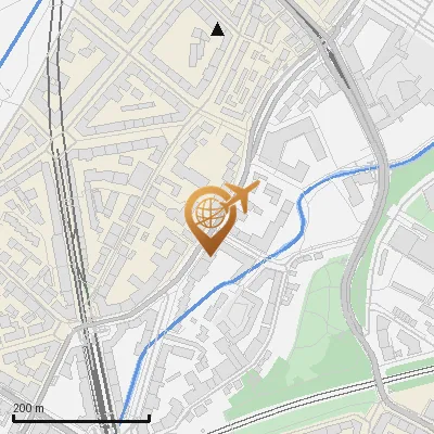 Karte Falkenstraße 25-33, 81541 München