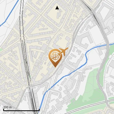 Karte Falkenstraße 34-38, 81541 München