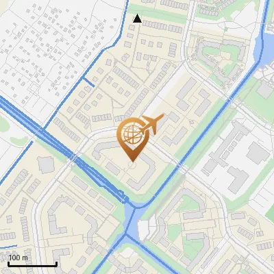 Karte Fanny-Lewald-Ring 91, 21035 Hamburg