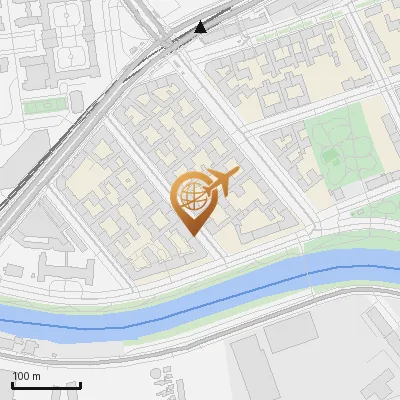 Karte Fehmarner Straße 9-17, 13353 Berlin