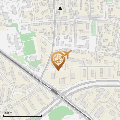 Karte Feldmochinger Straße 4-6, 80992 München