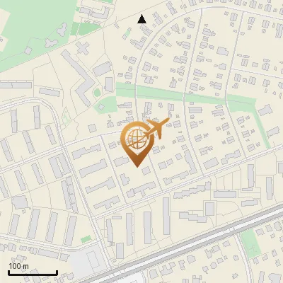 Karte Feldspatweg 100, 12349 Berlin