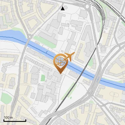 Karte Flachsland 14, 22083 Hamburg