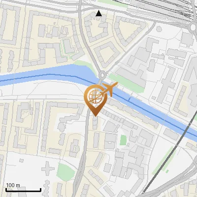 Karte Flachsland 47, 22083 Hamburg