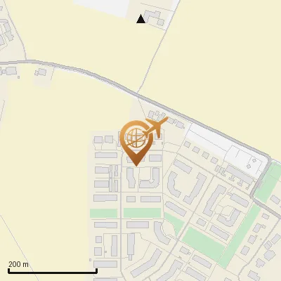 Karte Flensburger Straße 83-95, 81929 München