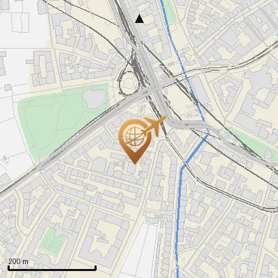 Karte Fliegenstraße 16, 80337 München