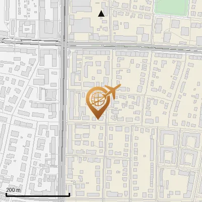 Karte Flotowstraße 16-23, 80686 München