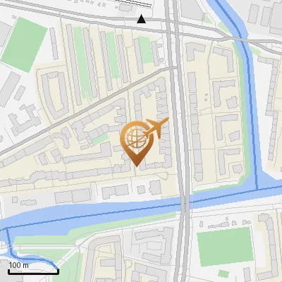 Karte Flüggestraße 2-6, 22303 Hamburg