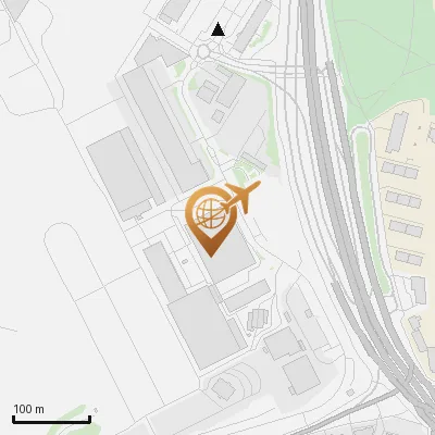 Karte Flughafenstraße 1-3, 22335 Hamburg