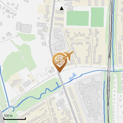 Karte Flughafenstraße 51, 22415 Hamburg