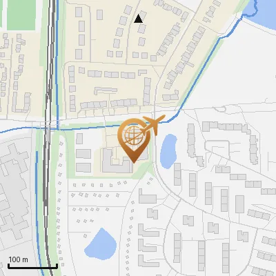 Karte Flughafenstraße 72, 22415 Hamburg