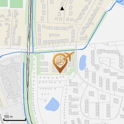 Karte Flughafenstraße 76, 22415 Hamburg