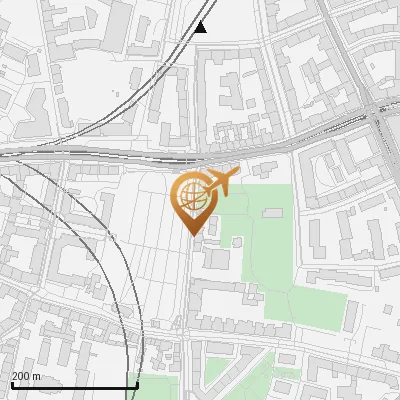 Karte Flurstraße 12-24, 81675 München