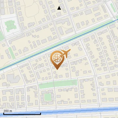 Karte Fraasstraße 8-11, 80638 München