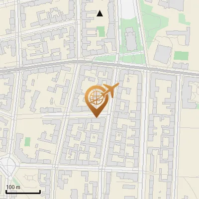 Karte Frankenstraße 1, 10781 Berlin