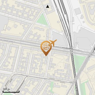 Karte Frankfurter Allee 97-102, 10247 Berlin