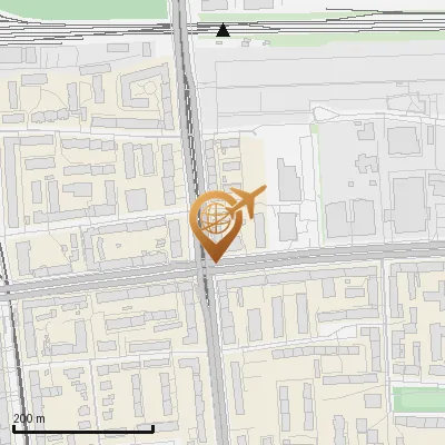 Karte Frankfurter Ring 1, 80807 München