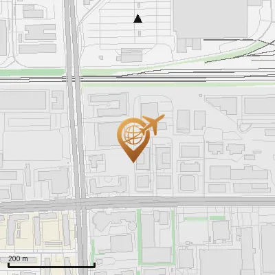 Karte Frankfurter Ring 117, 80807 München