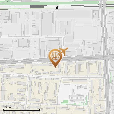 Karte Frankfurter Ring 124, 80807 München