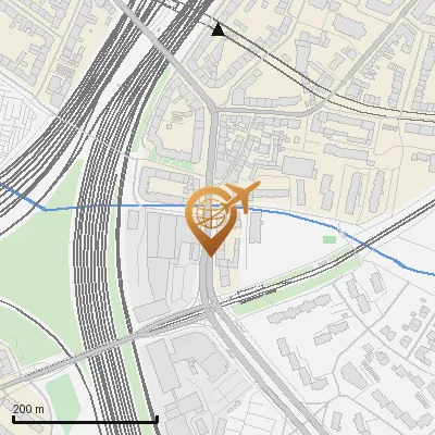 Karte Frankfurter Straße 117-130, 51065 Köln