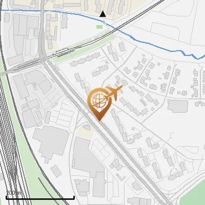 Karte Frankfurter Straße 157, 51065 Köln