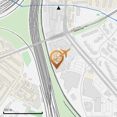 Karte Frankfurter Straße 162, 51065 Köln