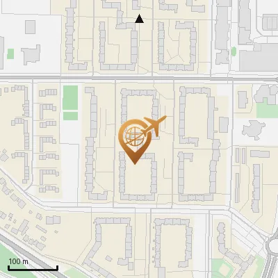 Karte Franz-Marc-Straße 14, 22115 Hamburg