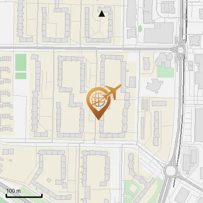 Karte Franz-Marc-Straße 15-23, 22115 Hamburg