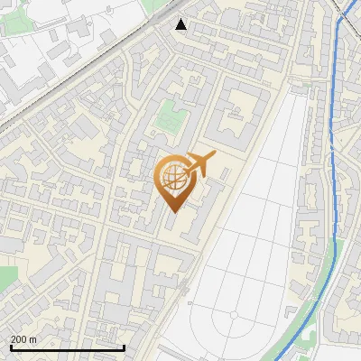 Karte Frauenlobstraße 9-26, 80337 München