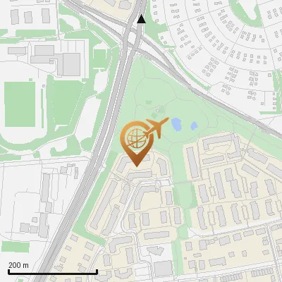 Karte Frauenwörther Straße 14, 80638 München