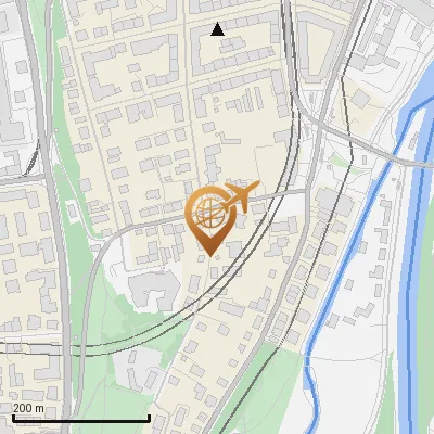 Karte Fraunbergplatz 1-5, 81379 München