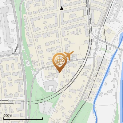 Karte Fraunbergplatz 7, 81379 München