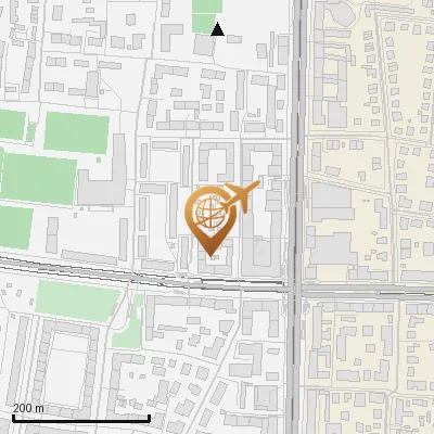 Karte Freiburger Platz 3-7, 80686 München