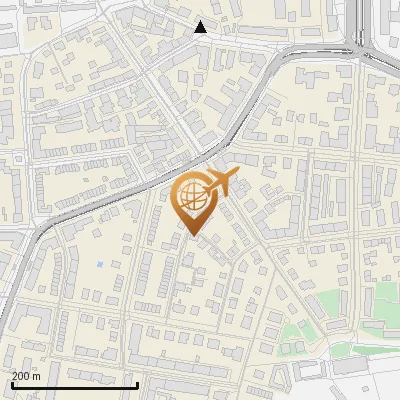 Karte Frickastraße 20-29, 80639 München