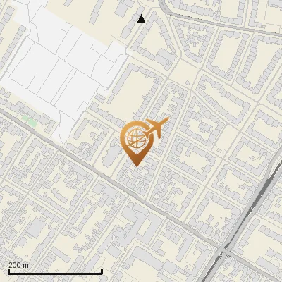 Karte Fridolinstraße 74-79, 50825 Köln