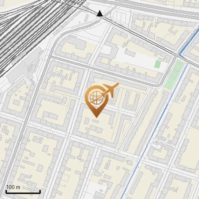 Karte Friedastraße 2-6, 10317 Berlin