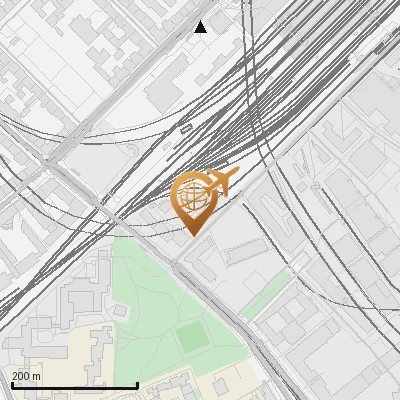 Karte Friedenstraße 1, 81671 München