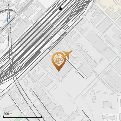 Karte Friedenstraße 16, 81671 München