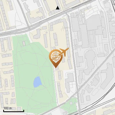 Karte Friedenstraße 19, 22089 Hamburg