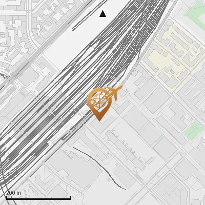 Karte Friedenstraße 22-23, 81671 München